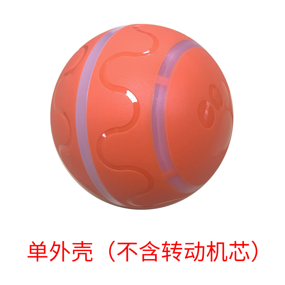 Amazon popular wicked ball new bite-resistant pet toy automatic dog toy ball electric smart ball