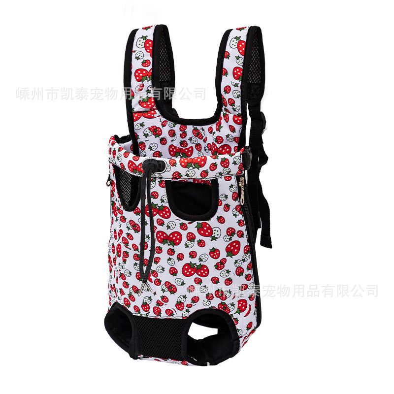 Factory direct sales pet chest bag for going out, comfortable and portable breathable dog bag and cat bag, pet shoulder bag