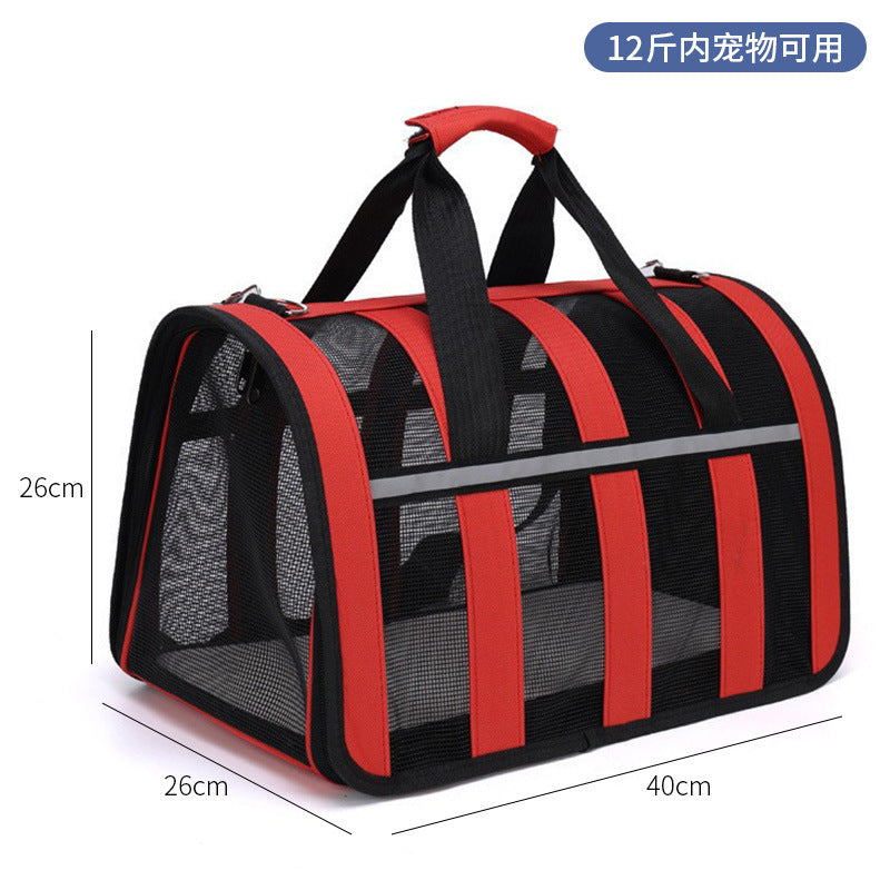 Wholesale cat bag convenient pet folding pet bag cat breathable space capsule single shoulder portable dog backpack