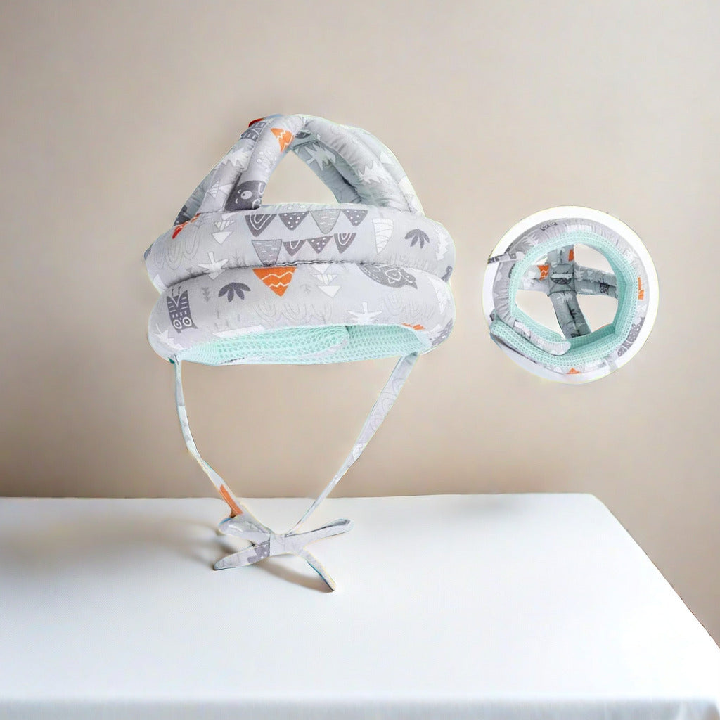 Baby learning to walk head protection anti-fall hat baby learning to walk head protection pad children's anti-collision pillow artifact summer breathable