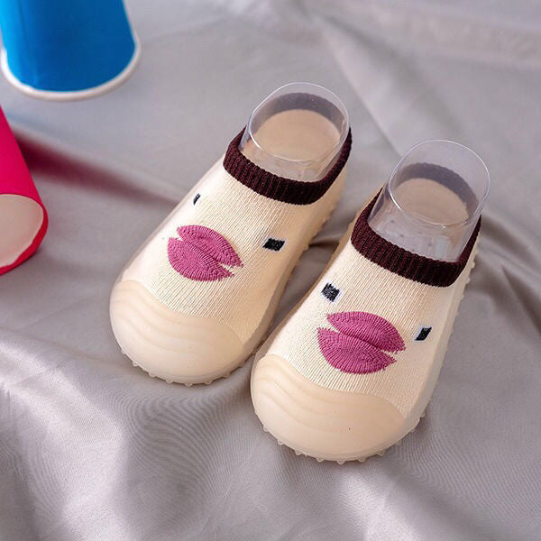 Baby toddler shoes spring and autumn baby soft bottom indoor boys and girls 0-3 years old floor socks do not drop heel socks shoes