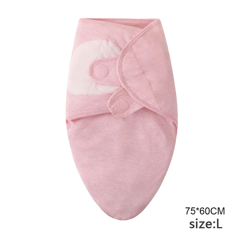 Manufacturers wholesale baby blanket soft baby swaddle baby blanket swaddle sleeping spring and summer bag anti-startle blanket