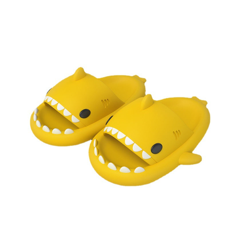eva three-dimensional shark sandals children's slippers summer home household children parent-child non-slip soft bottom baby sandals and slippers