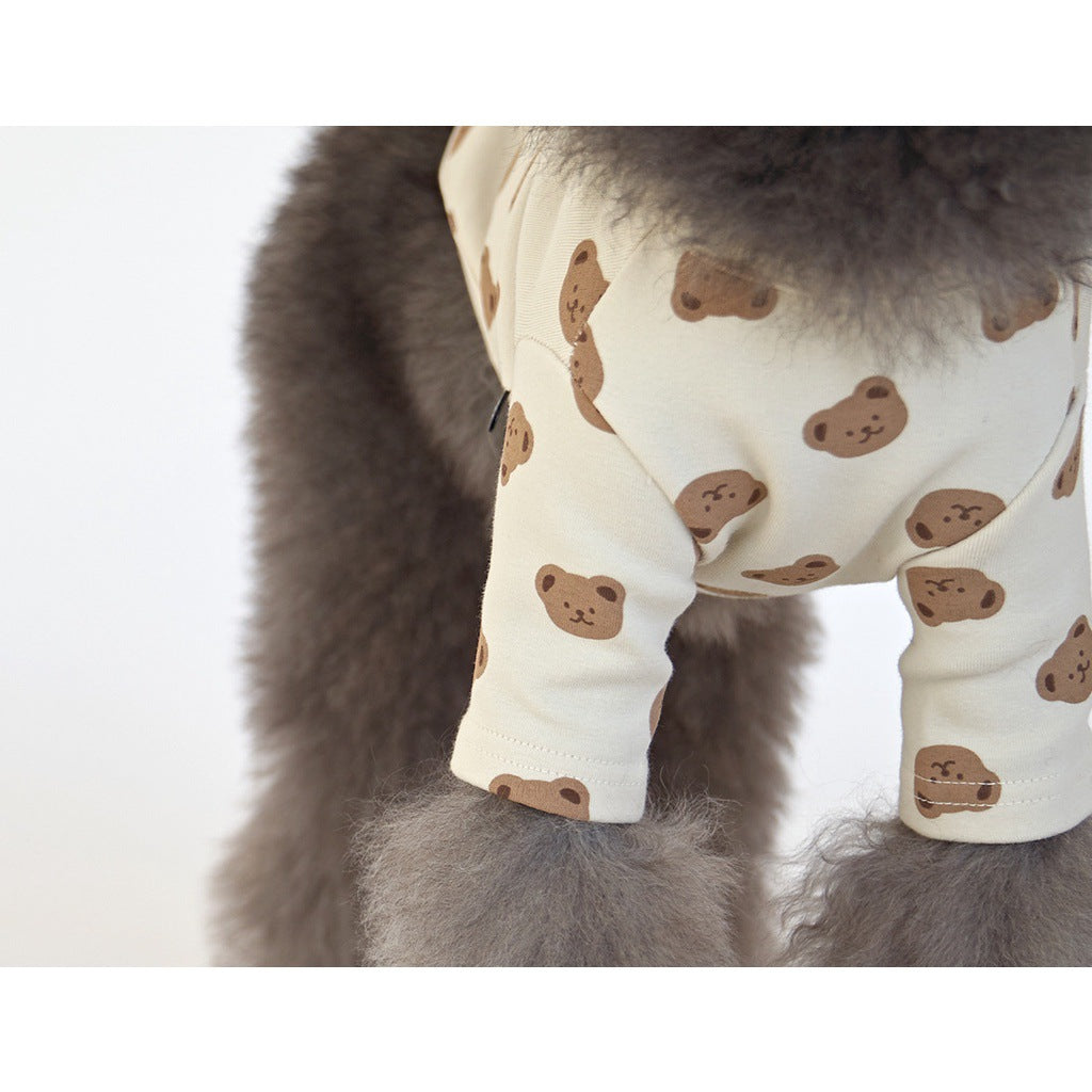 Korean ins cat clothes spring and summer thin anti-hair loss puppet kitten cute pet dog cat clothes