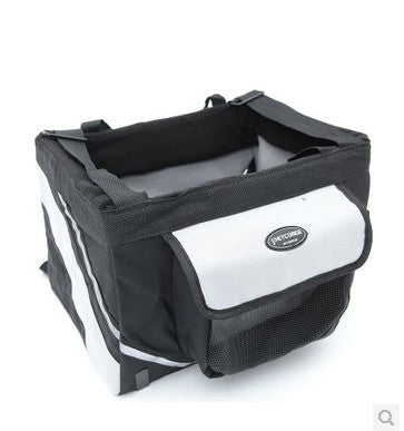 Pet bicycle bag for going out, travel basket, cat and dog backpack, bicycle, poodle, cycling and camping stand