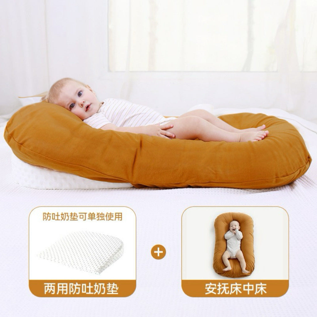 Comfortable baby bed mid-bed newborn baby bionic bed soothes and relieves startle bed bed coaxes sleep artifact bed mid-bed