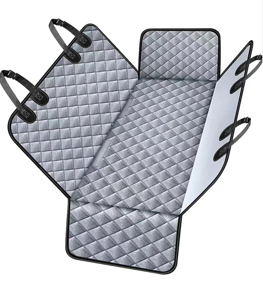 Amazon car dog mat car pet mat rear new pet car mat back seat cushion thick waterproof