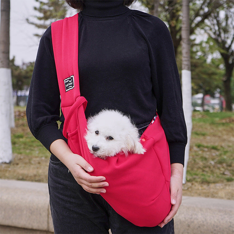 w breathable pet bag, pet go out messenger dog backpack, pet dog cat shoulder bag