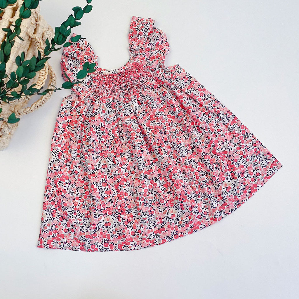 Foreign trade embroidered baby dress dress floral dress baby dress doll dress