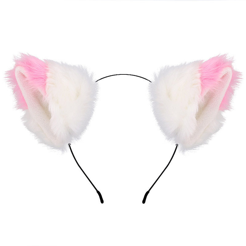 Amazon cross-border cat ear bell headband Cos cat girl hair accessories Christmas Halloween headdress accessories