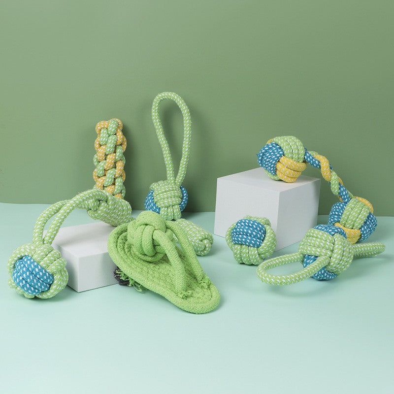 Dog toy collection bite-resistant teething sound pet toys interactive small and medium-sized Teddy Golden Retriever self-entertainment pet supplies