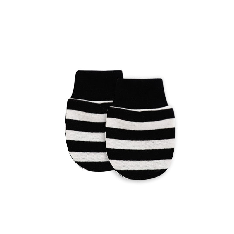 2023 Spring, Summer and Autumn Thin Newborn Anti-scratch Gloves Baby Anti-scratch Face Comfortable Breathable Newborn Baby Protective Gloves