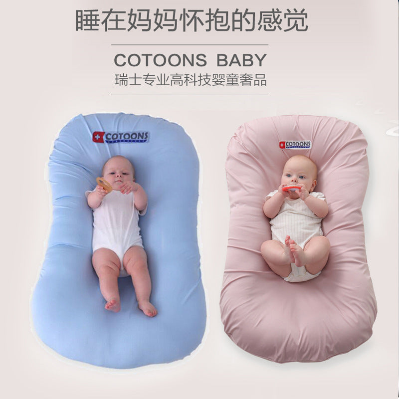 Portable bed-in-bed newborn baby sleep security coaxing artifact soothing anti-shock bionic bed manufacturer
