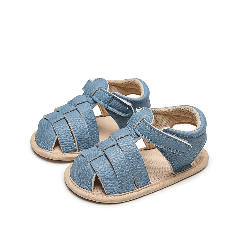 Cross-border hot-selling summer baby sandals breathable soft rubber bottom non-slip casual toddler shoes baby shoes one piece dropshipping