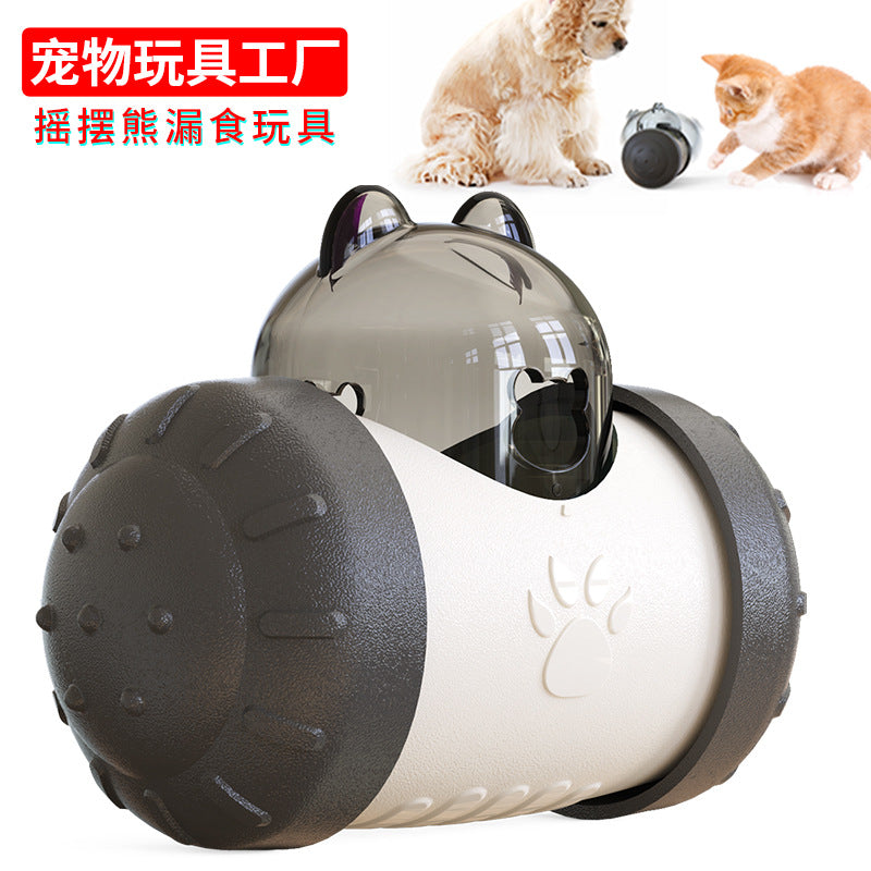 Pet Supplies Factory Wholesale Company New Explosion Amazon Feeder Leakage Ball Tumbler Dog Toy