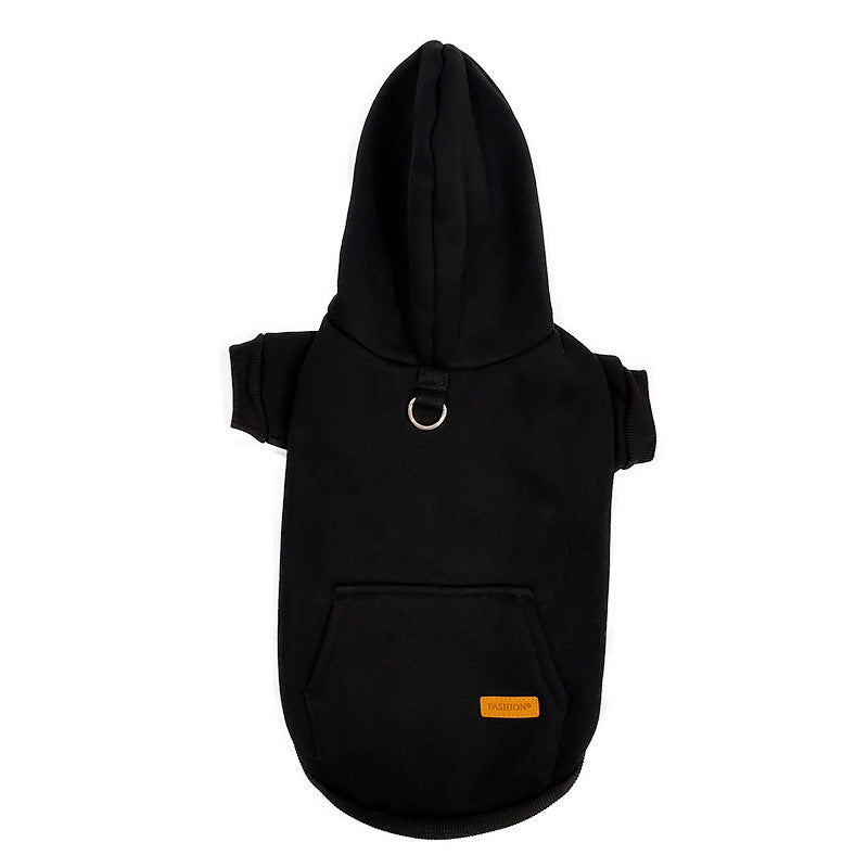 Cross-border wholesale pet hooded sweatshirt Bichon Frise dog clothes cotton small and medium-sized dogs autumn and winter new pet clothes