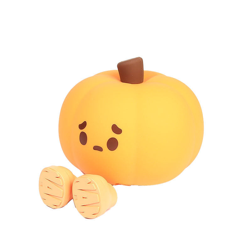 Silicone pat lamp night light panda pat lamp soft light eye protection voice control night light