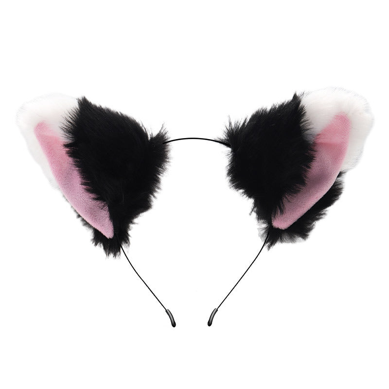 Amazon cross-border cat ear bell headband Cos cat girl hair accessories Christmas Halloween headdress accessories
