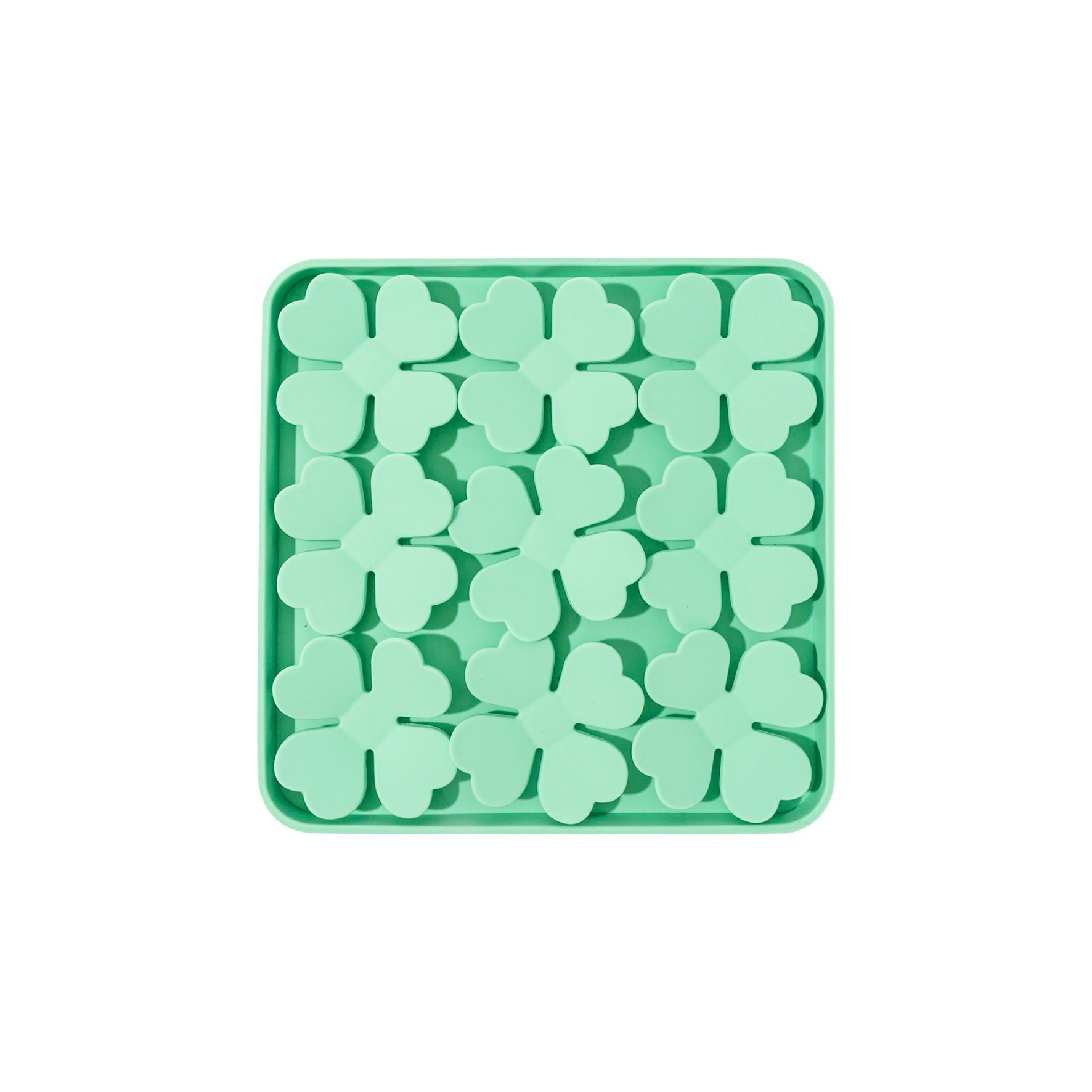 Dog slow food bowl food grade silicone licking pad licking plate pet cat educational leaking food hiding toy with suction cup