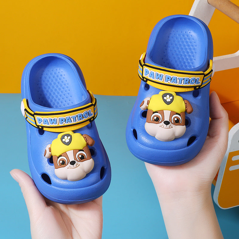 Paw Patrol Children's Slippers Summer Boys' Children's Non-Slip Croc Shoes Indoor Outsourcing Girls' Baby Slippers