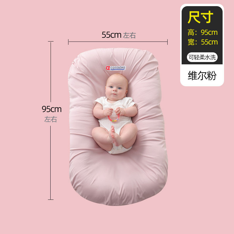 Portable bed-in-bed newborn baby sleep security coaxing artifact soothing anti-shock bionic bed manufacturer