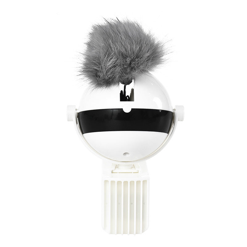 Smart pet toy can lift the hair ball cat teaser stick interactive self-hilarious cat electric cat teaser ball YOYO lift ball