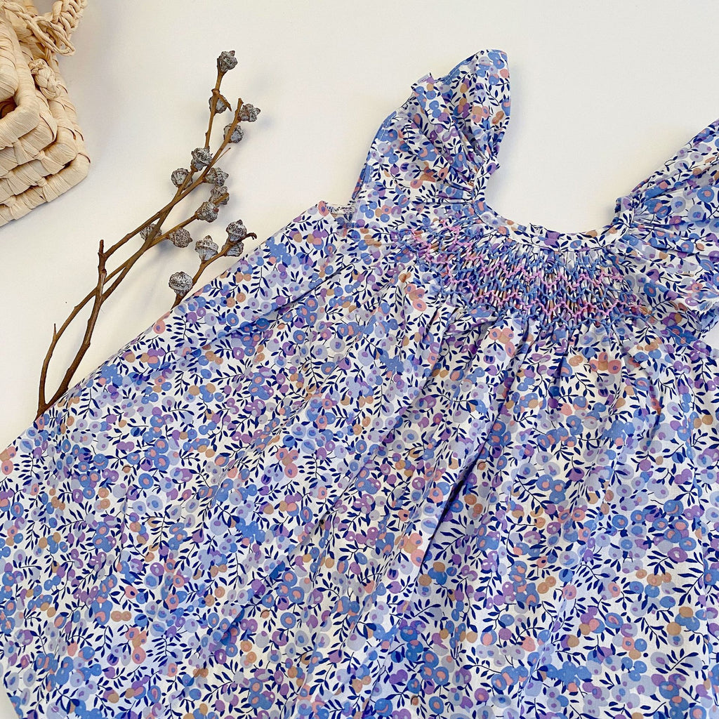 Foreign trade embroidered baby dress dress floral dress baby dress doll dress