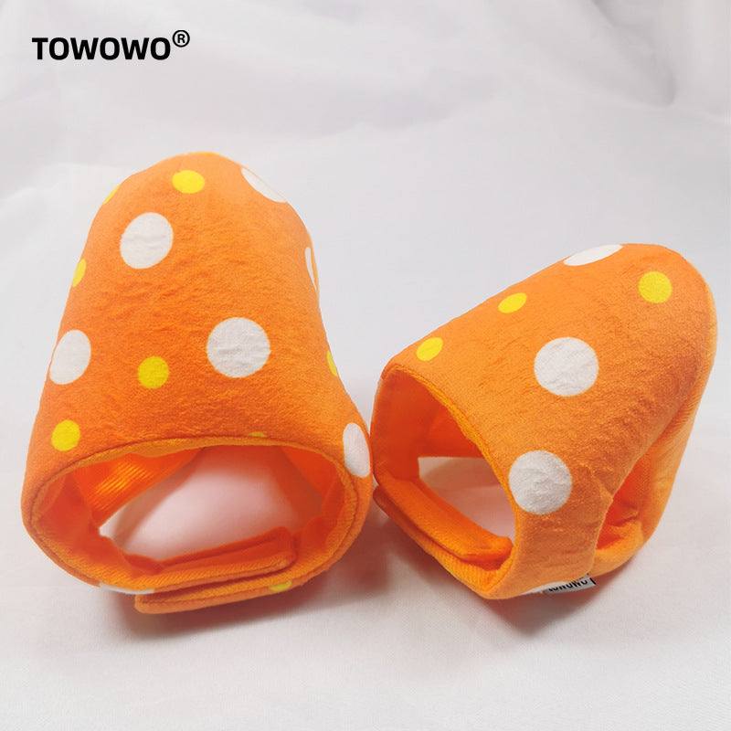 New Year Pet Christmas Hat Cat Cute Pet Head Clothing Supplies Transformed into Panda Small Dog and Cat Toy Headgear