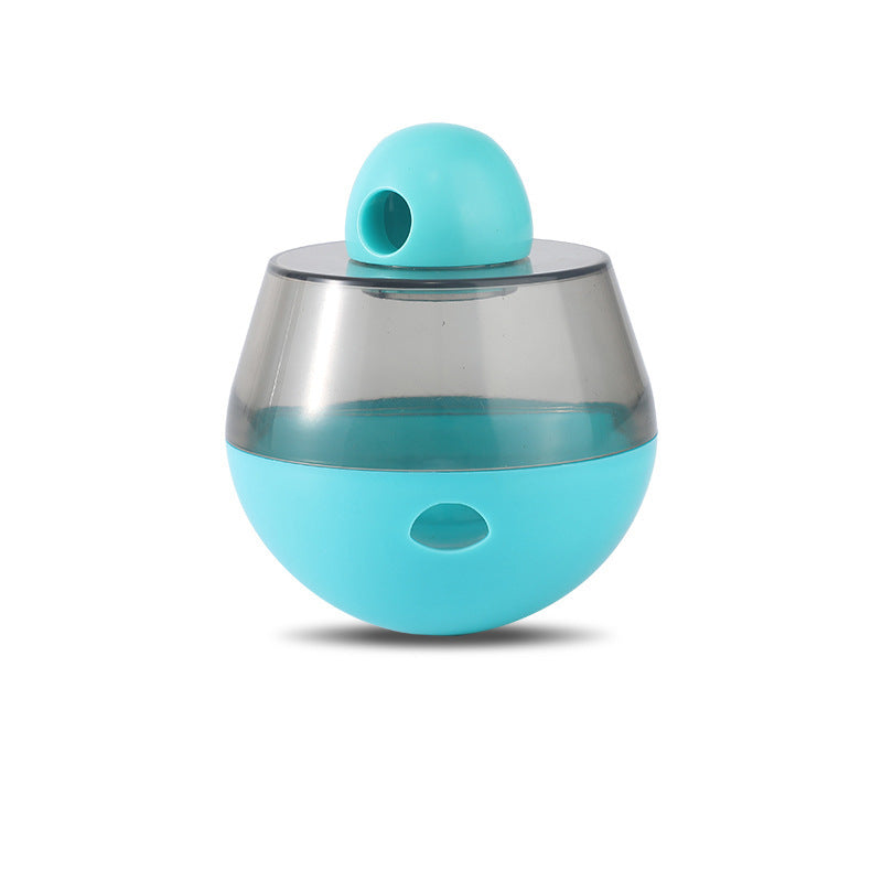 Cat food leak ball cat educational small toy spiral food leak ball pet bite resistance training fun cat food leak device