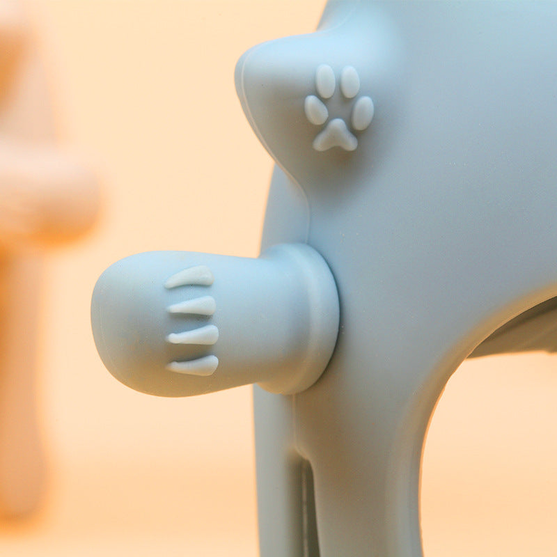 Baby-specific hand protection, baby anti-sucking finger protection, food-grade teether to satisfy the chewing feeling of the baby during teething period