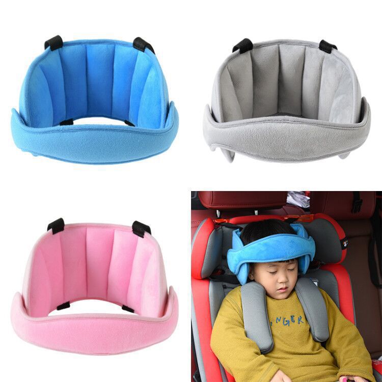 Car baby head fixed protection belt child car safety seat headrest headrest sleep aid belt in car