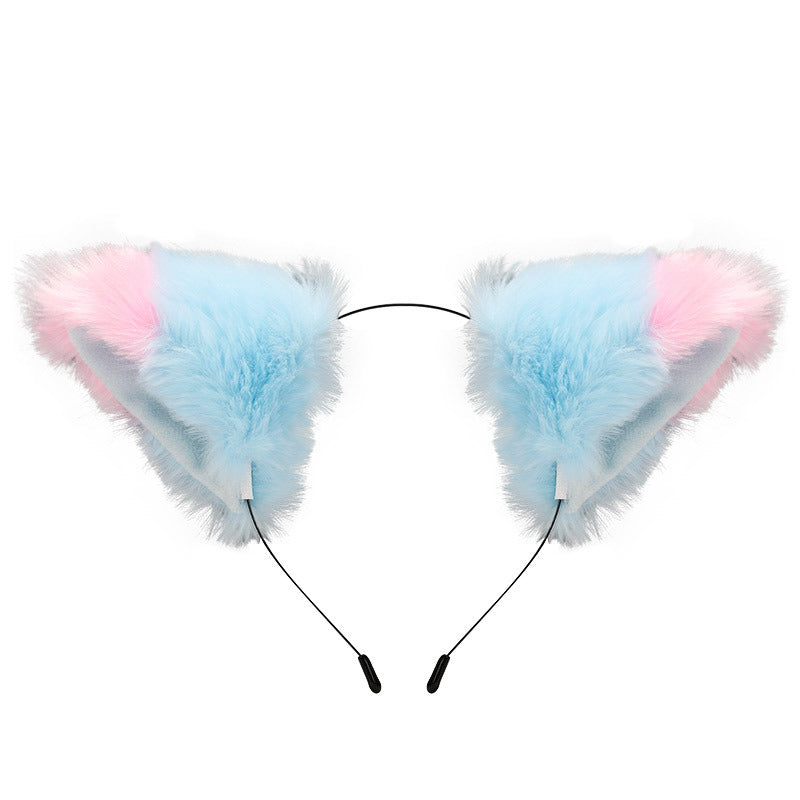 Amazon cross-border cat ear bell headband Cos cat girl hair accessories Christmas Halloween headdress accessories