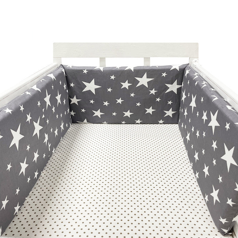 Baby Four Seasons Bed Fence Baby Children Anti-fall Cotton Bed Wai Cotton Children's Bed Fence