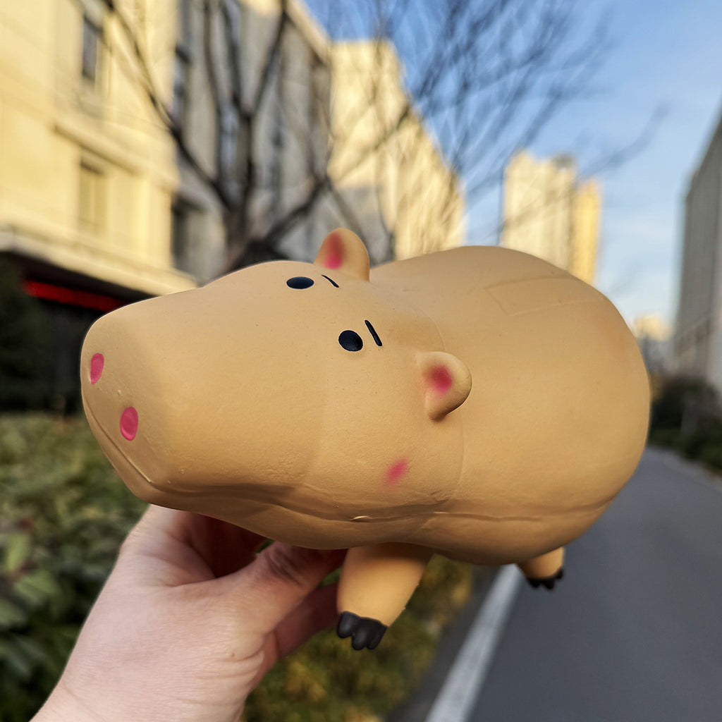 Wholesale pet supplies cross-border supply latex sound toy spotted pig strange cry bite resistant grinding teeth dog toy