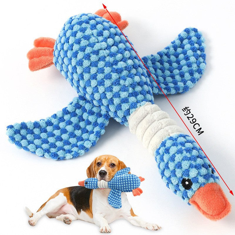 Dog chewing sound toy fun pizza BB interactive training resistant to tearing simulation pet teething toy