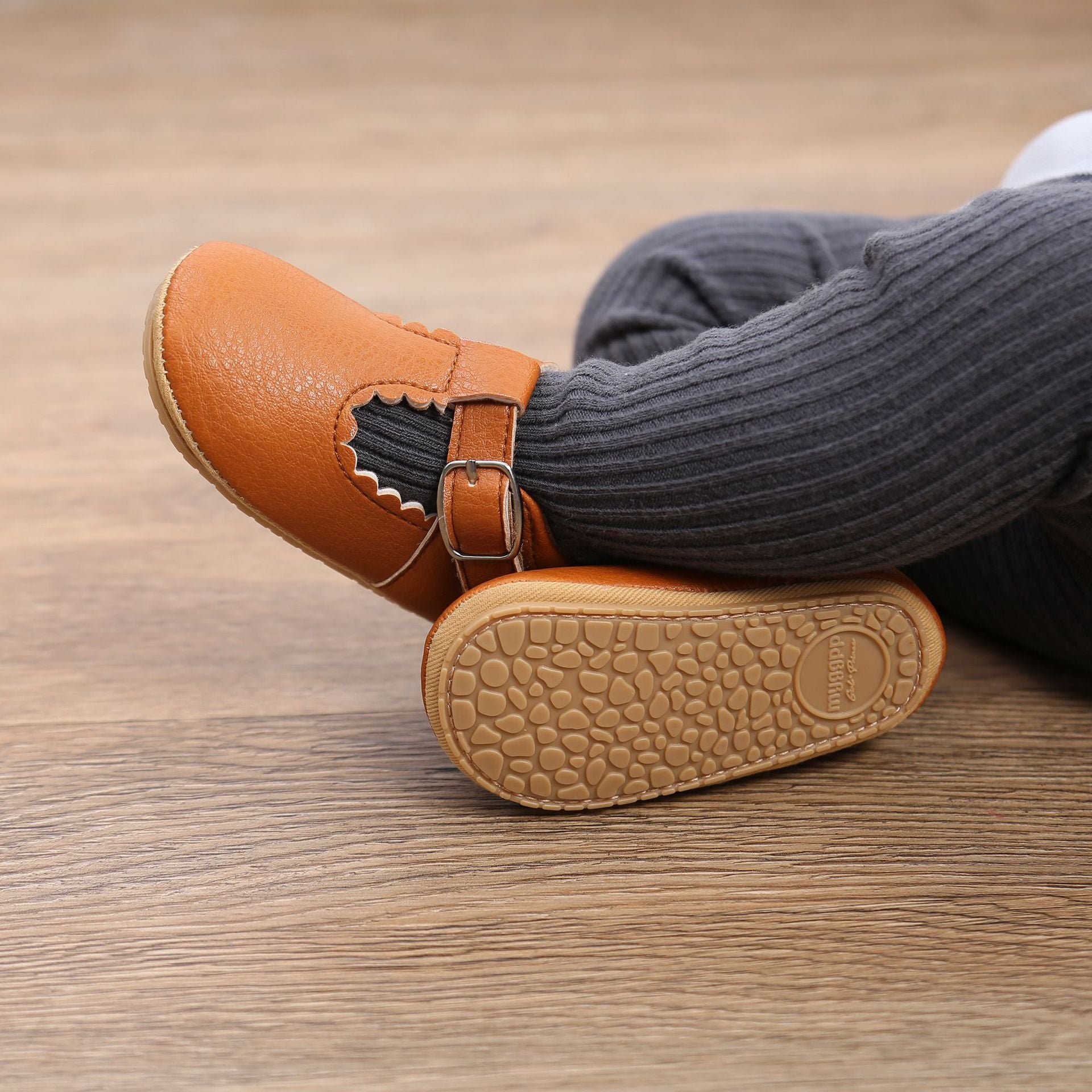 Spring baby princess shoes rubber sole baby shoes toddler shoes for women M1988