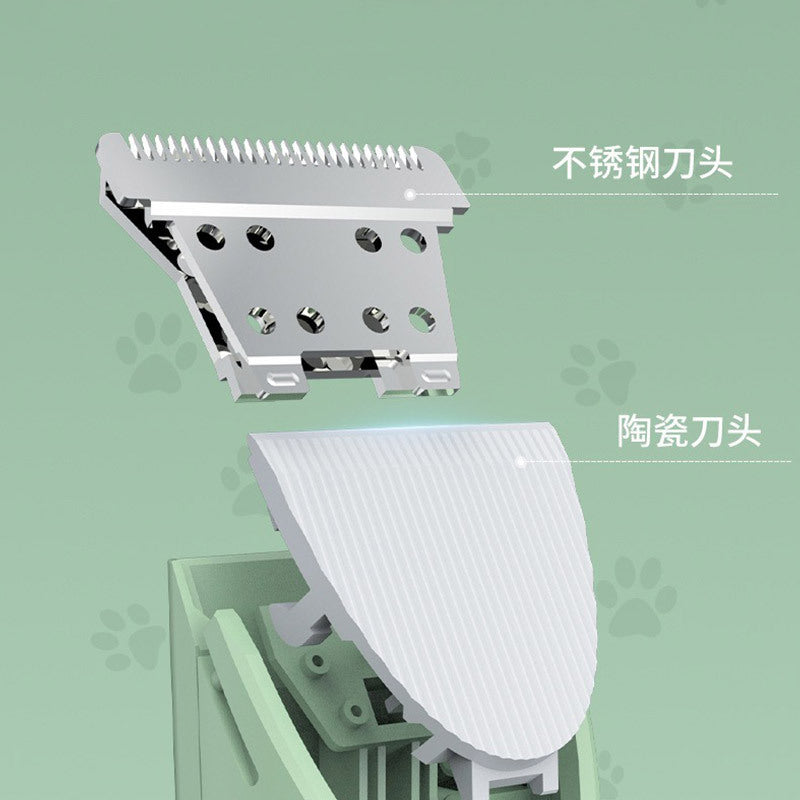 Cross-border pet electric hair clippers for cats and dogs, cat-specific grooming and shaving, dog hair clipping artifact shaving device