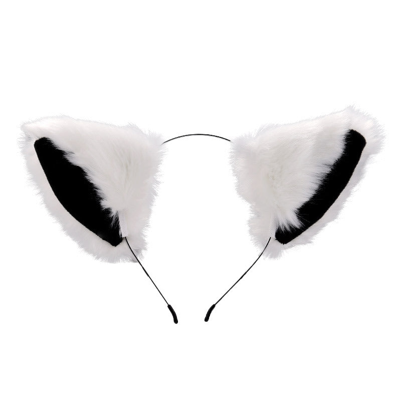 Amazon cross-border cat ear bell headband Cos cat girl hair accessories Christmas Halloween headdress accessories