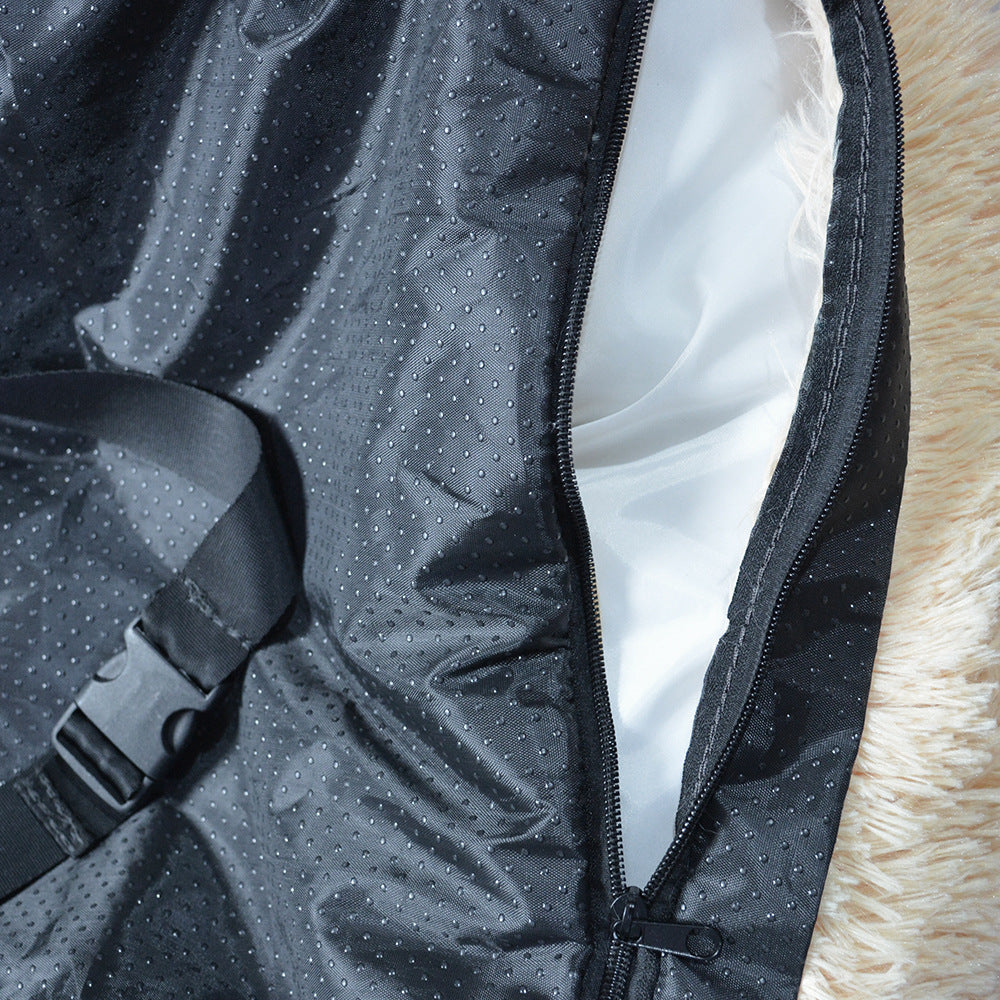 Amazon's best-selling car dog kennel safety seat car indoor dual-purpose dog kennel removable and washable car pet travel mat