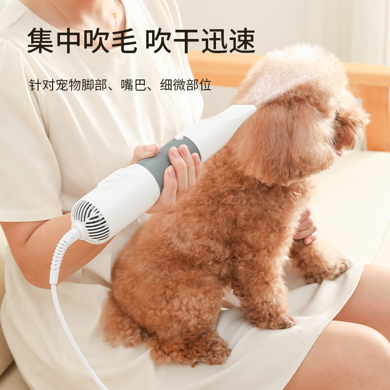 New pet hair dryer comb pet hair removal comb pet hair dryer high wind hair removal comb electric hot air comb