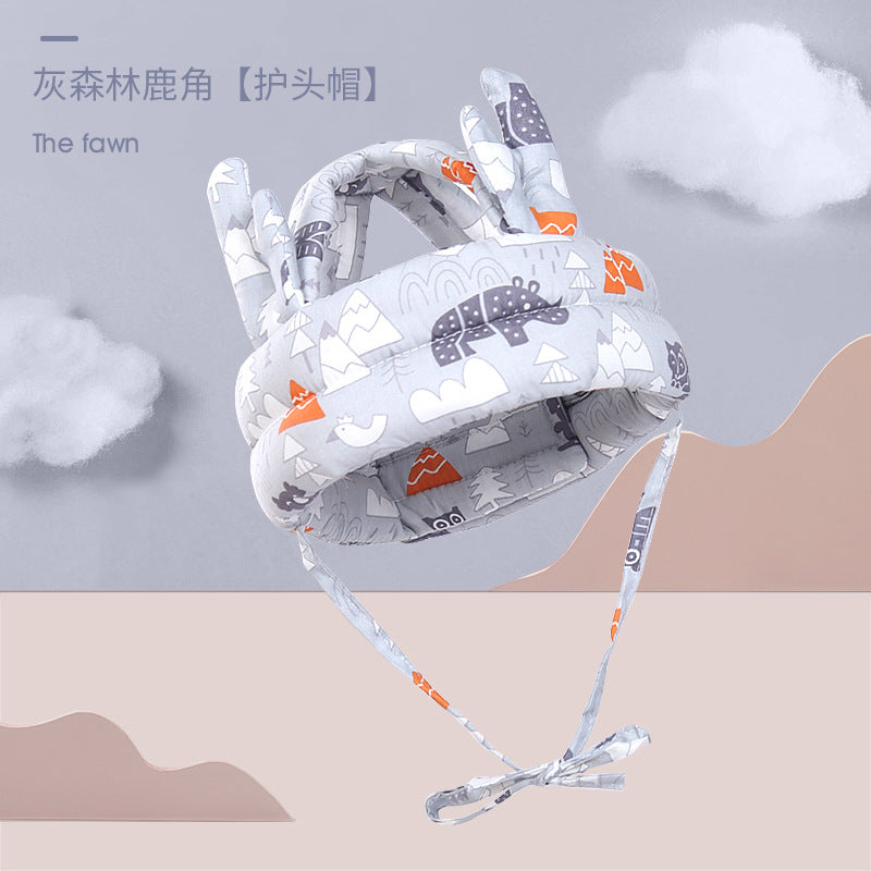 Baby head pillow anti-fall artifact head protection pad summer anti-collision head learning to walk baby four seasons learning to walk hat