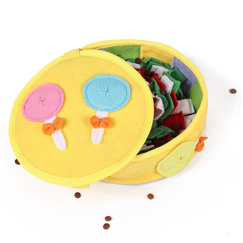 Cross-border pet big dog mat new anti-dirty mat dog toy educational food hiding Beibei game interactive training Amazon