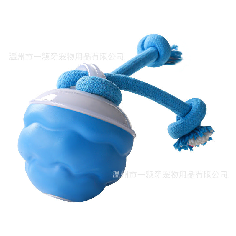 Cross-border pet smart rolling ball rolling ball electric dog boredom relief smart bite-resistant dog ball grinding toy