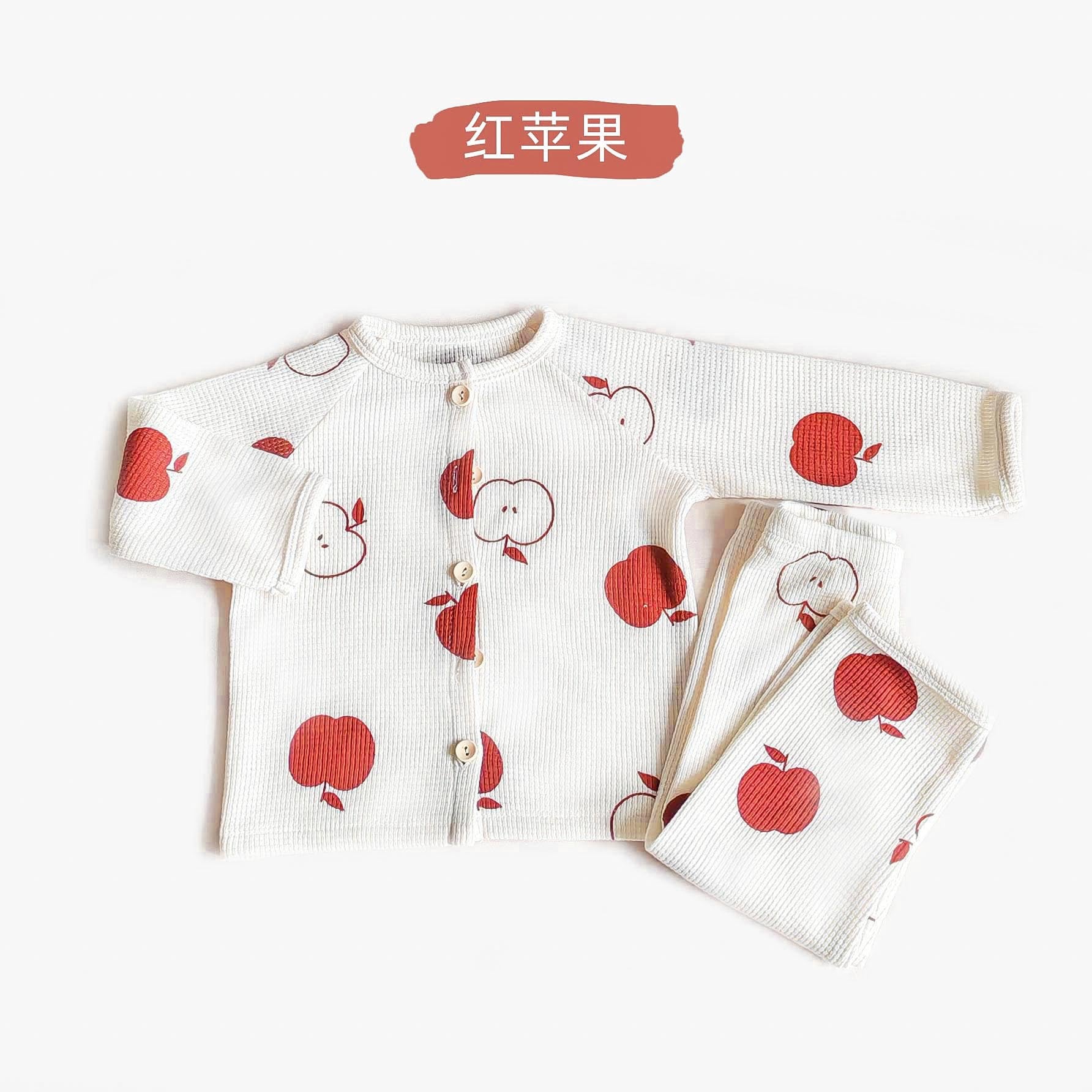 Children's pajamas home clothes suits children's clothing type a cotton girls baby baby clothes boys baby boy long autumn