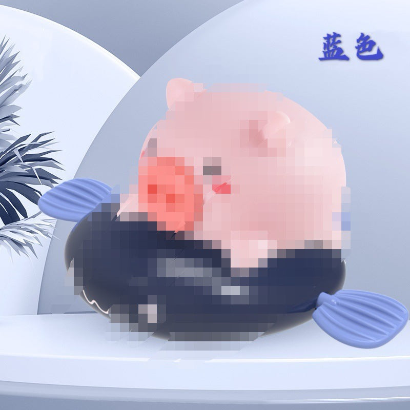 Little Yellow Duck Little Dolphin Playing Water Baby Bath Toys Bathroom Baby Children Bathing Swimming Tiktok Toys