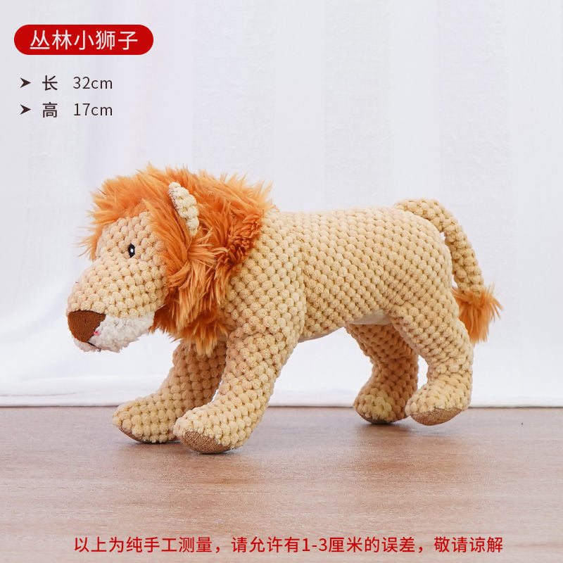 Amazon hot selling pineapple plush dog toy sound grinding corgi small dog pet toy supplies wholesale