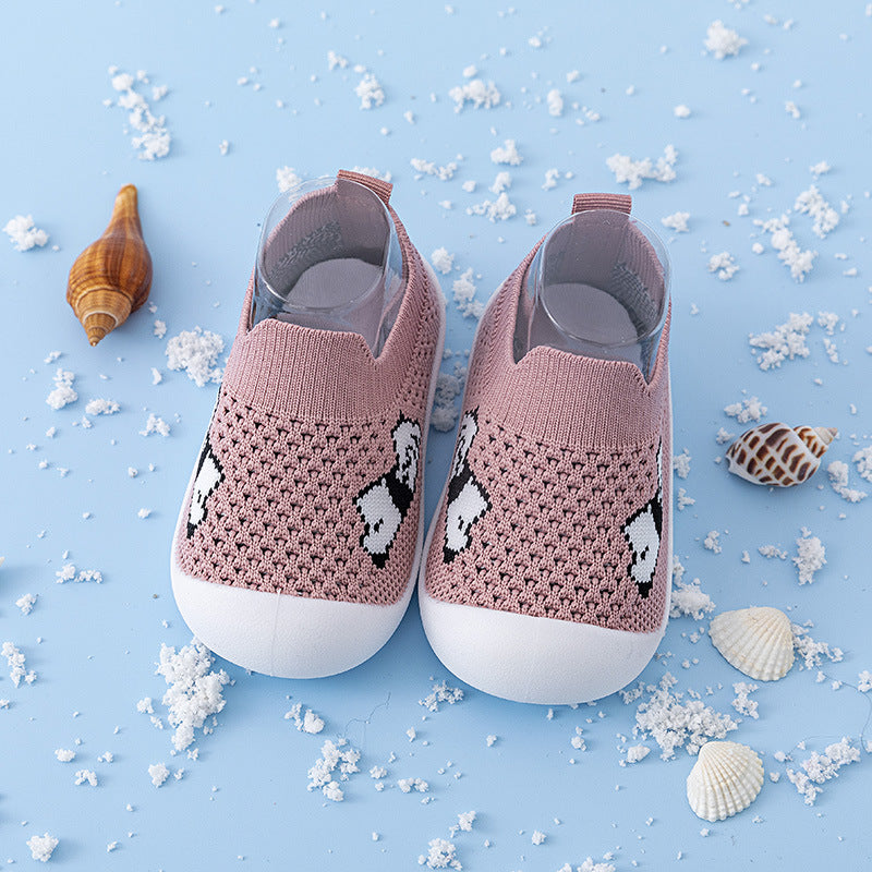 Baby toddler shoes baby shoes new 0-3 years old non-slip soft bottom breathable boys and girls anti-fall spring, summer and autumn shoes