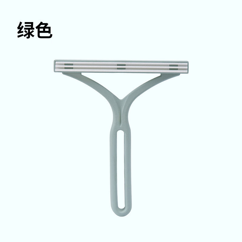 Clothes Scraper Manual Coat Hair Ball Remover Household Pet Hair Shaving Brush Double-sided Sweater Hair Remover