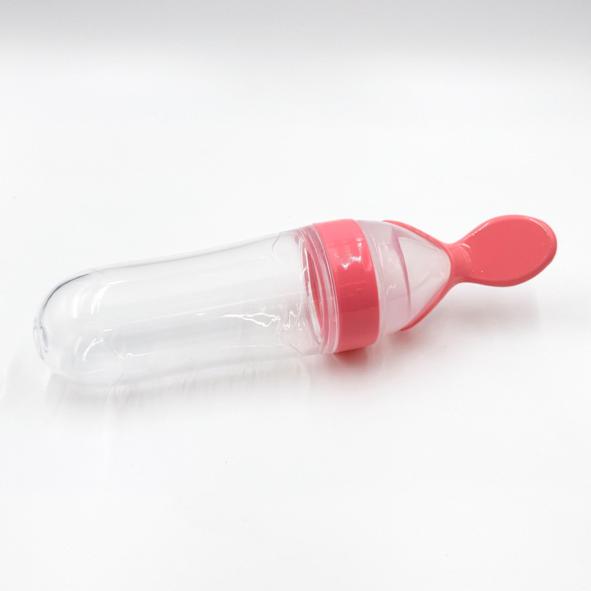 Baby rice cereal bottle silicone baby food spoon rice cereal feeding bottle squeeze spoon rice cereal bottle maternal and child supplies wholesale