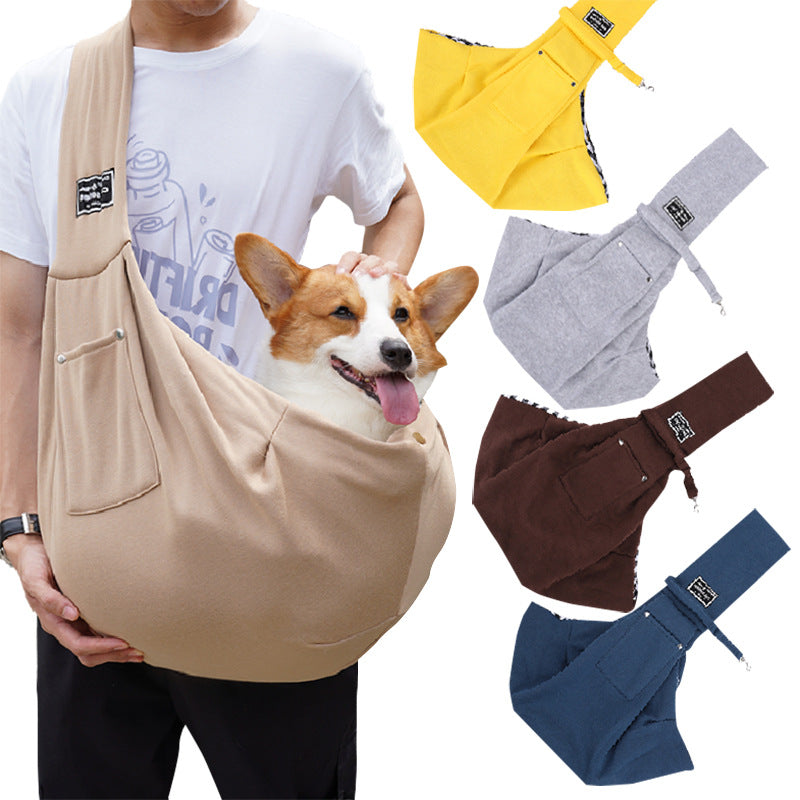 Cross-border wholesale pet messenger bag cat bag dog travel bag portable pet backpack new pet shoulder bag